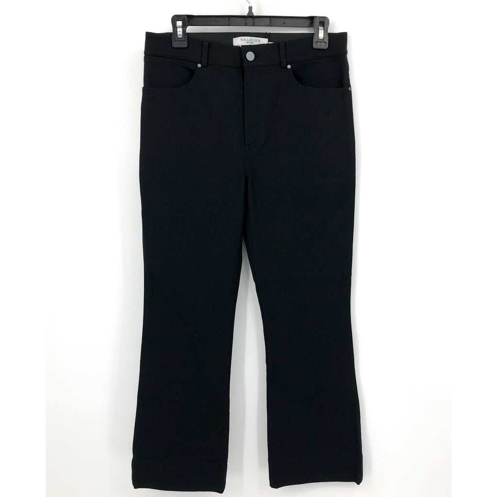 M.M LAFLEUR The Archie 1.0 Jean Size 6 Black Eco Better Than Denim NWT