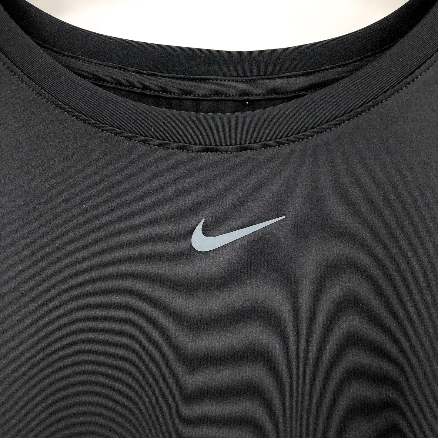 NIKE Womens One Classic Dri-FIT Short-Sleeve Tshirt 3X Black Crewneck Top NWT