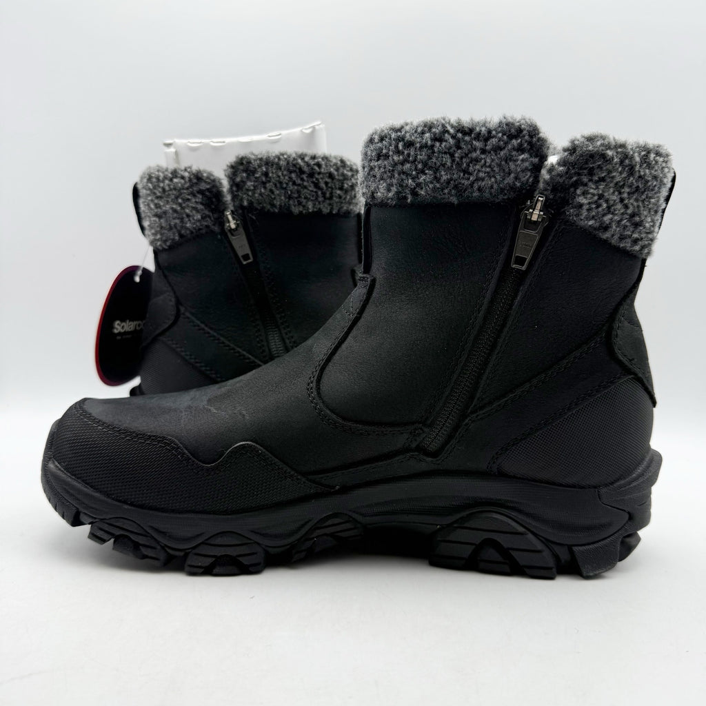 Merrell Women Coldpack 3 Thermo Mid Boot US 9 EU 40 Black Leather Waterproof NIB