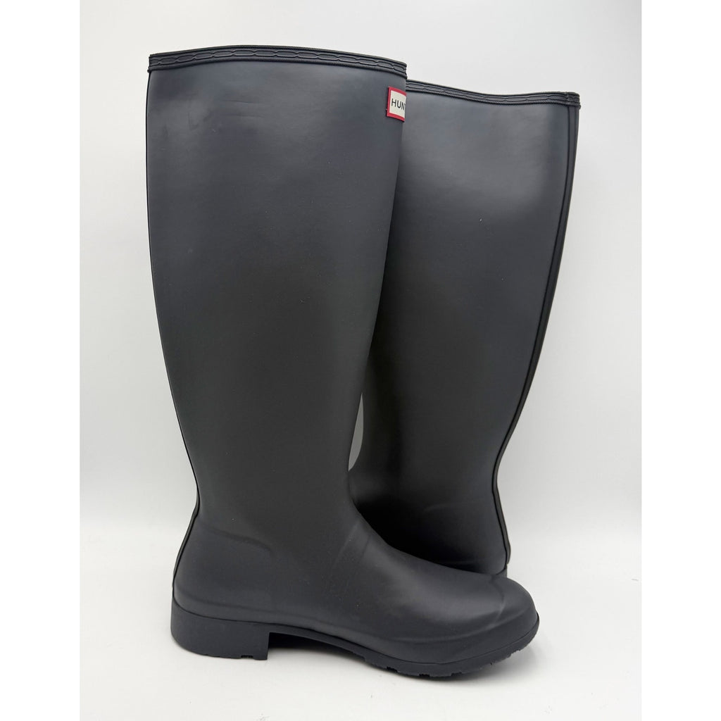 Hunter Womens Original Tall Rain Boots Size 10 Black Waterproof NWOB