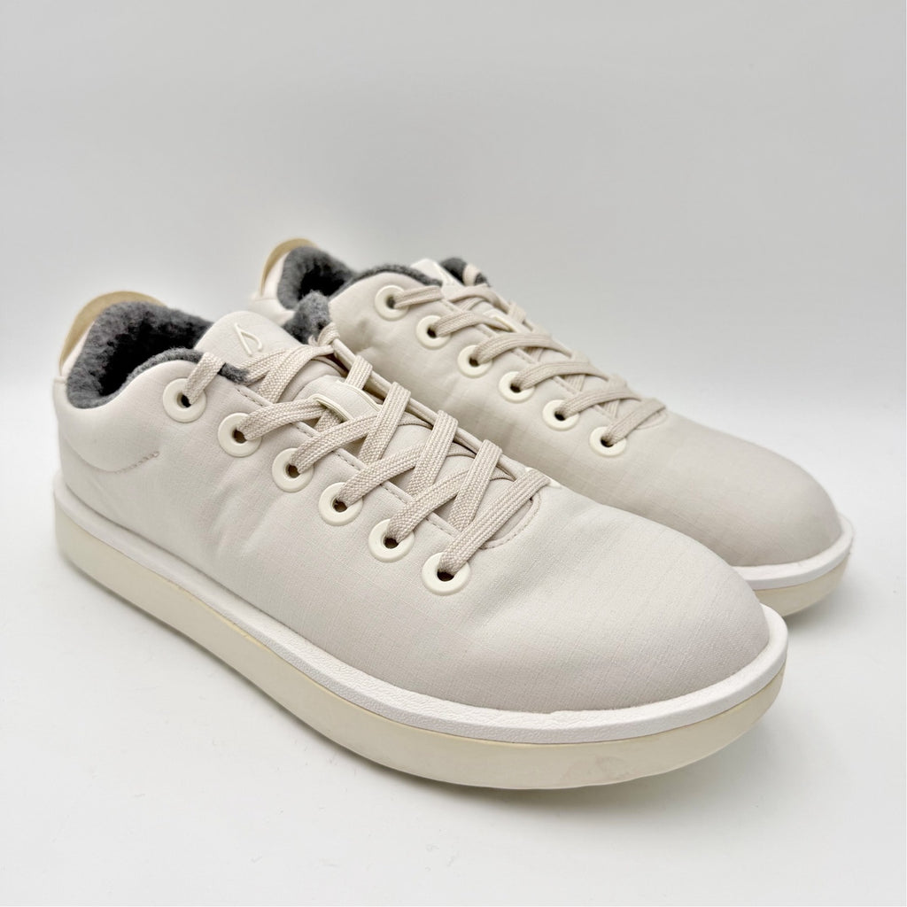 AllBirds Mens Wool Piper Woven Casual Sneakers US 7 EU 39.5 White NIB