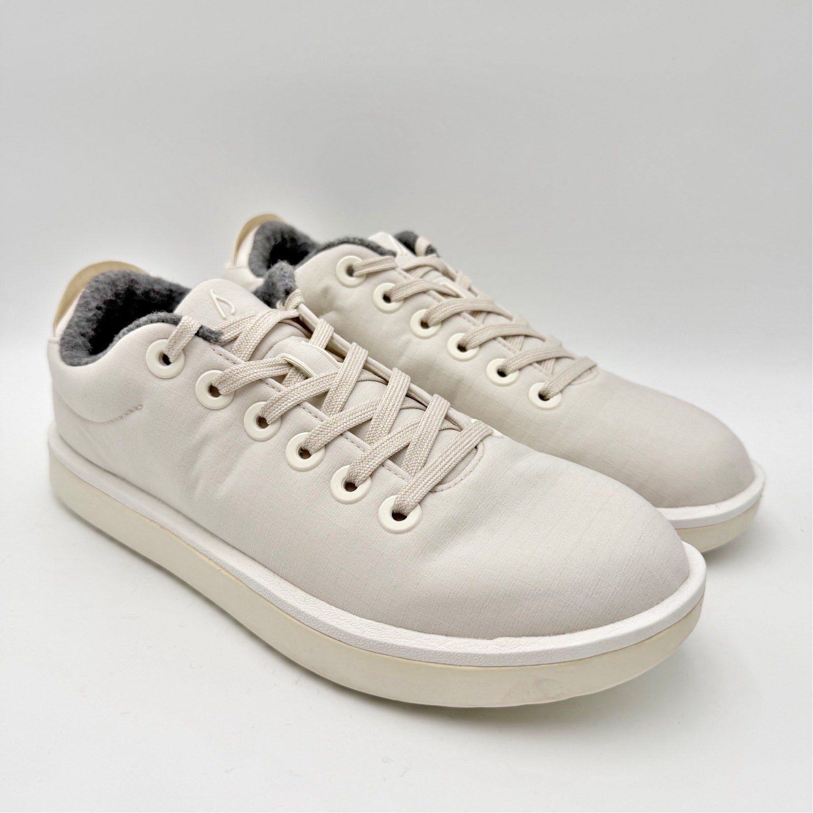 AllBirds Mens Wool Piper Woven Casual Sneakers US 7 EU 39.5 White NIB