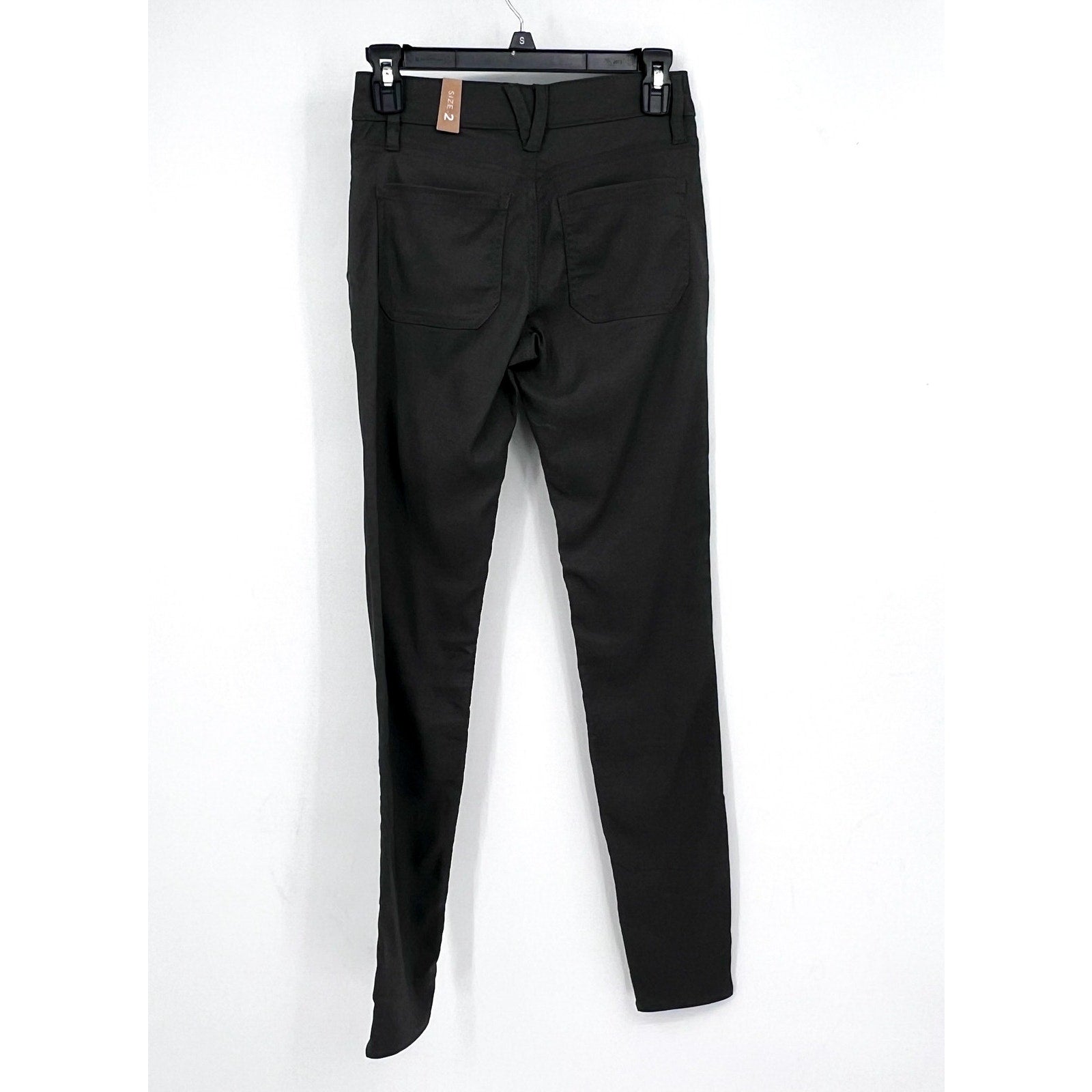 PRANA Women's Southport Skinny Stretch Pants Size 2 Gray Dark Iron Mid Rise NWOT