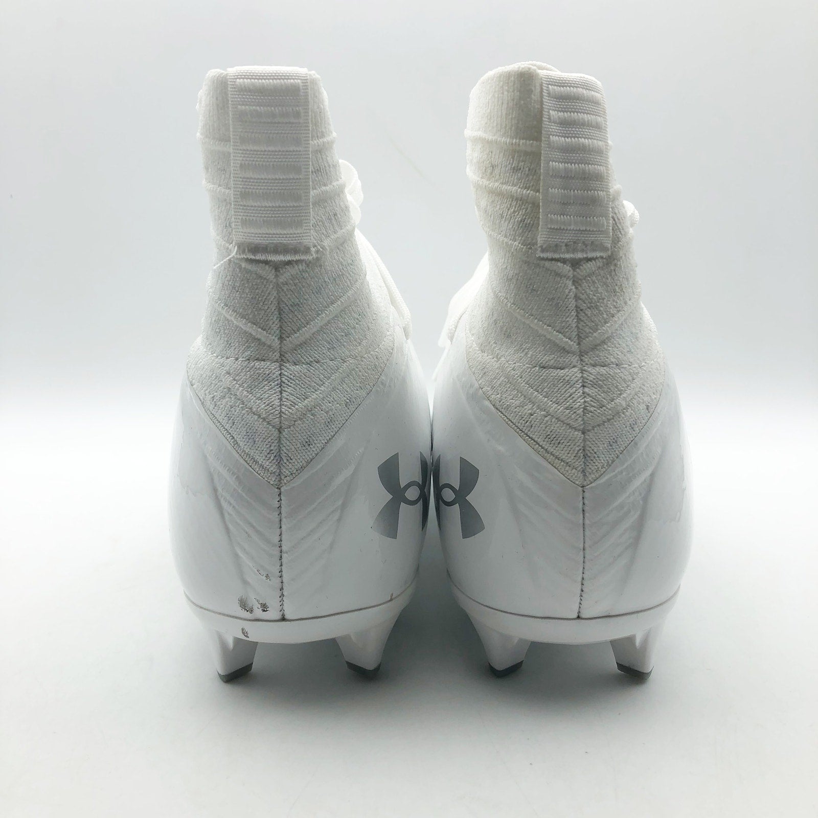 Under Armour Men Highlight MC 2.0 High Top Football Cleats Size 8 White NWOB