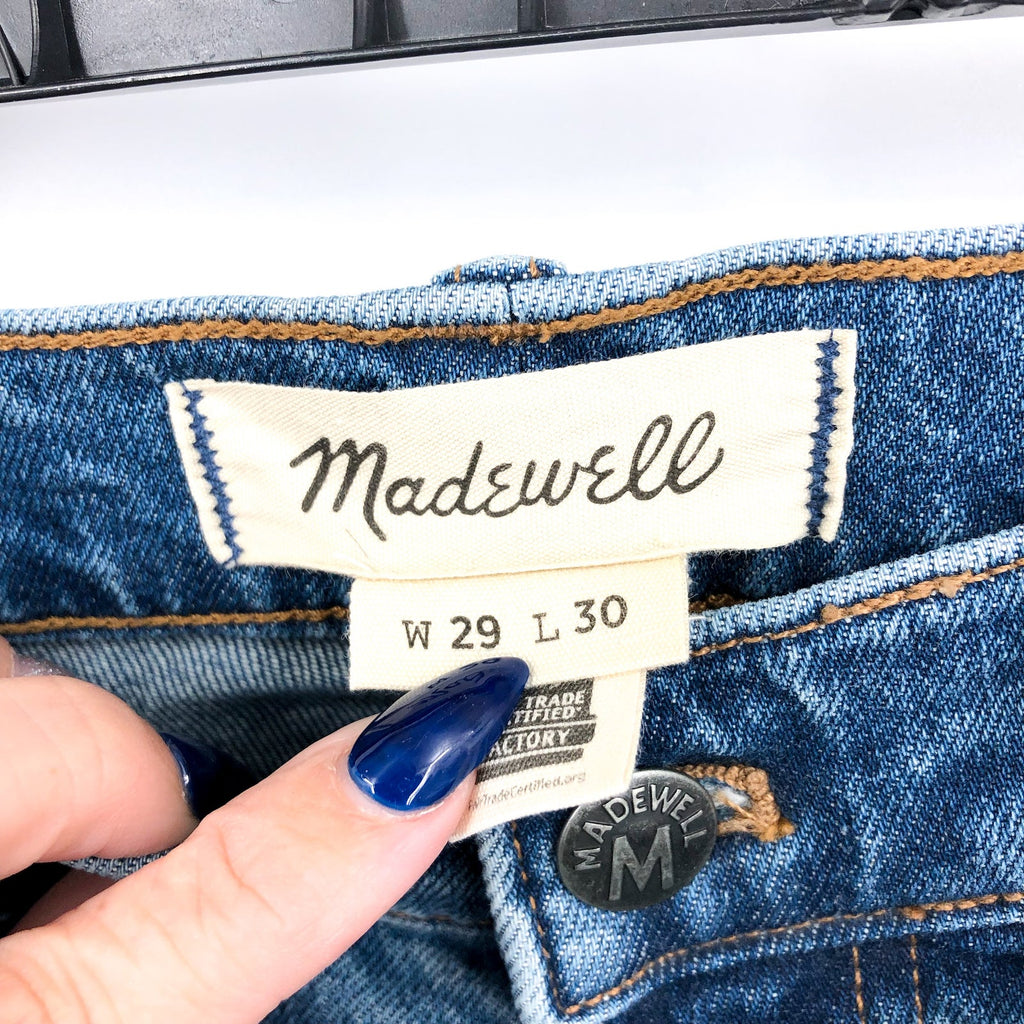 MADEWELL Men's 1991 Selvedge Jeans 29x30 Blue Norwood Straight Leg NK926 NWT