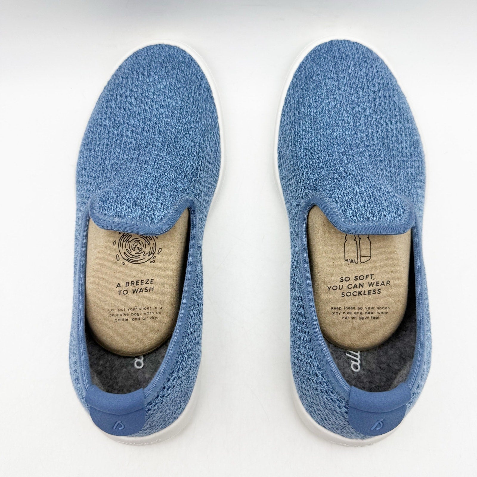 AllBirds Womens Tree Lounger Slip On Sneakers Size 5 Blue Casual Shoes NIB