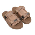 Seichi Mens Yoroi V2 Slide Sandals Size 10 EU 43 Mocha Brown NIB