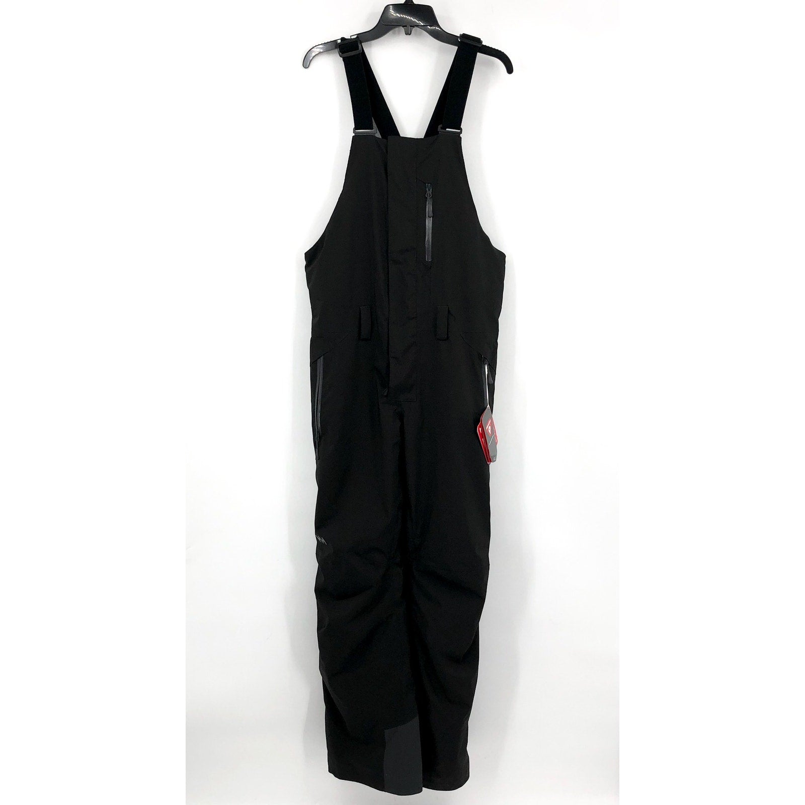 Helly Hansen Mens Legendary Insulated Snow Bibs XL Black Waterproof Pants NWT