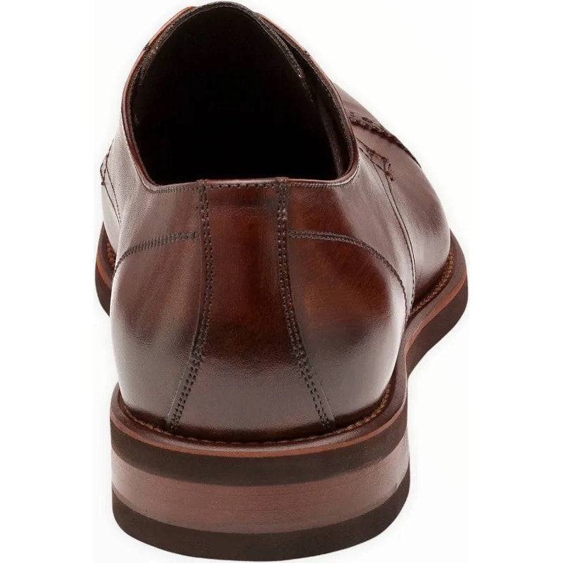 Johnston & Murphy Mens Ashford Cap Toe Dress Shoes US 9 M Brown Leather NIB