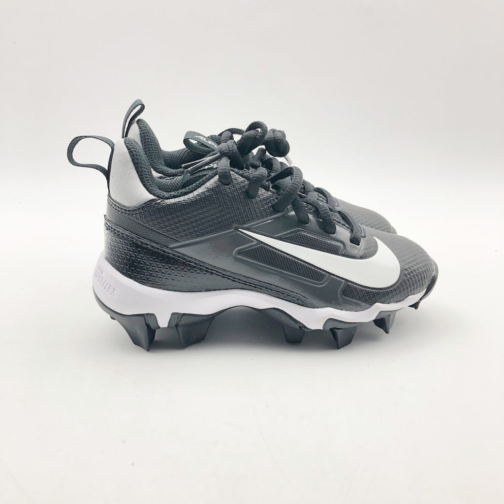 Nike Kids Alpha Menace 4 Shark Football Cleats Size 13 Black Grey White NWOB