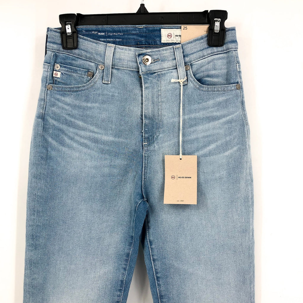 AG ADRIANO GOLDCHMIED Madi Flare Jeans Size 25 US 0 24Yrs Looking Glass NWT