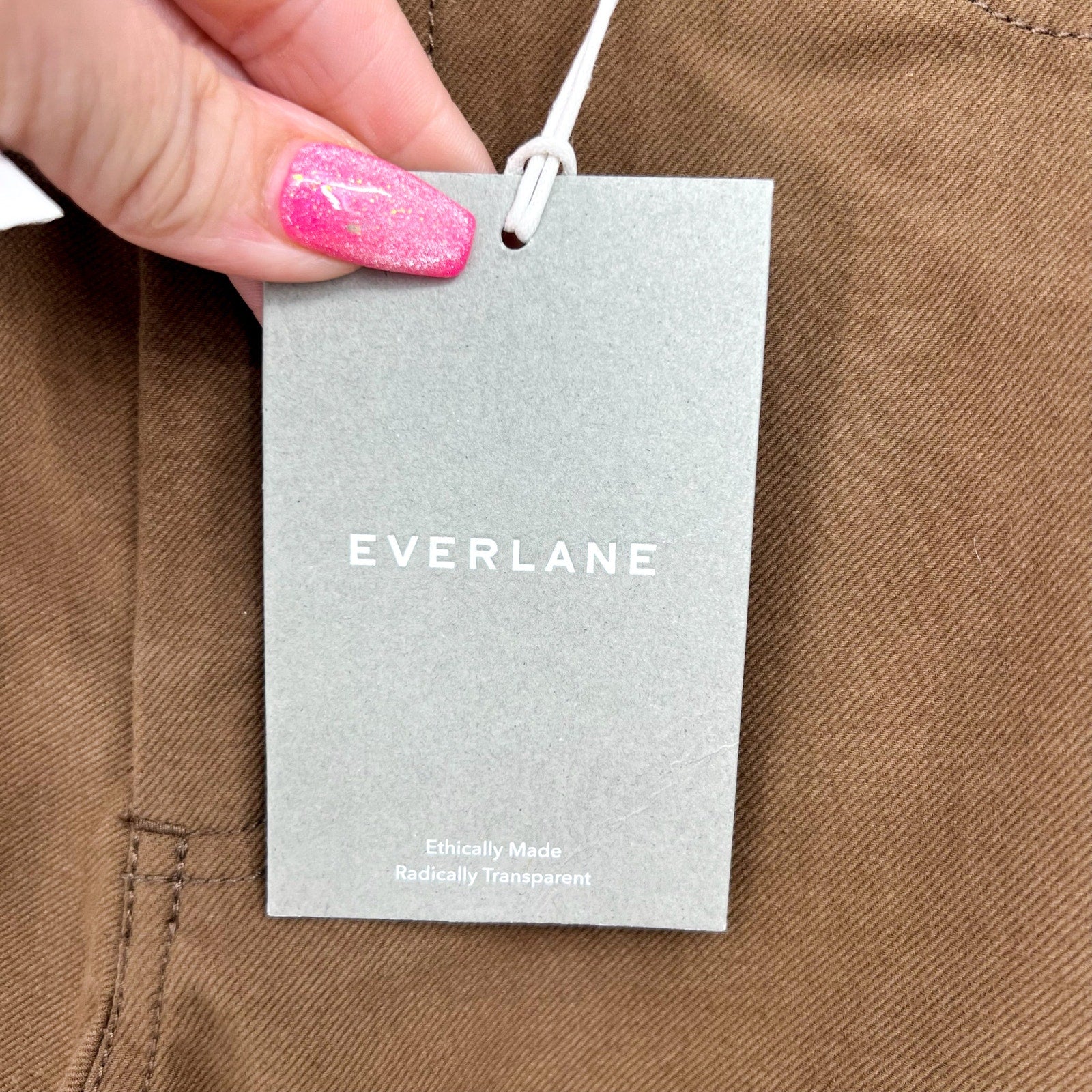EVERLANE Men's Slim Fit 5-Pocket Pants 31x30 Tan Ochre Chino NWT