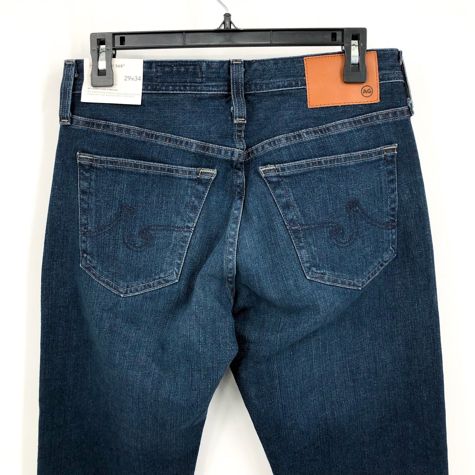 AG ADRIANO GOLDSCHMIED Men's Graduate Tailored Jeans 29x34 Blue Years Porter NWT