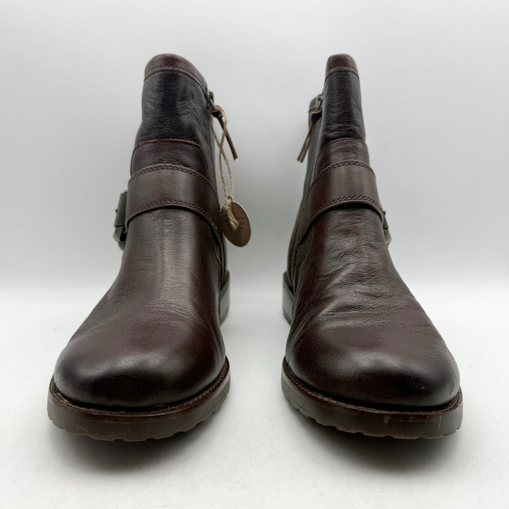SOFFT Womens Brie Ankle Boots US 9 M Brown Leather Waterproof NWOB