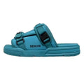 Seichi Mens Yoroi V2 Slide Sandals Size 8 EU 41 Forest Green Blue NIB