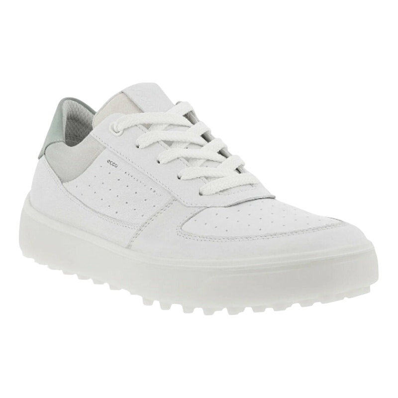 ECCO Womens Tray Hydromax Hybrid Golf Shoes Size 10 EU 41 White Leather NIB