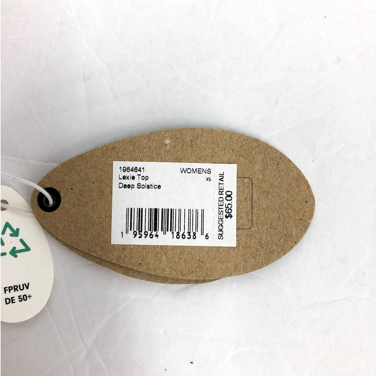 PRANA Women's Lexie Halter Bikini Top Size XS Gold Deep Solstice UPF 50+