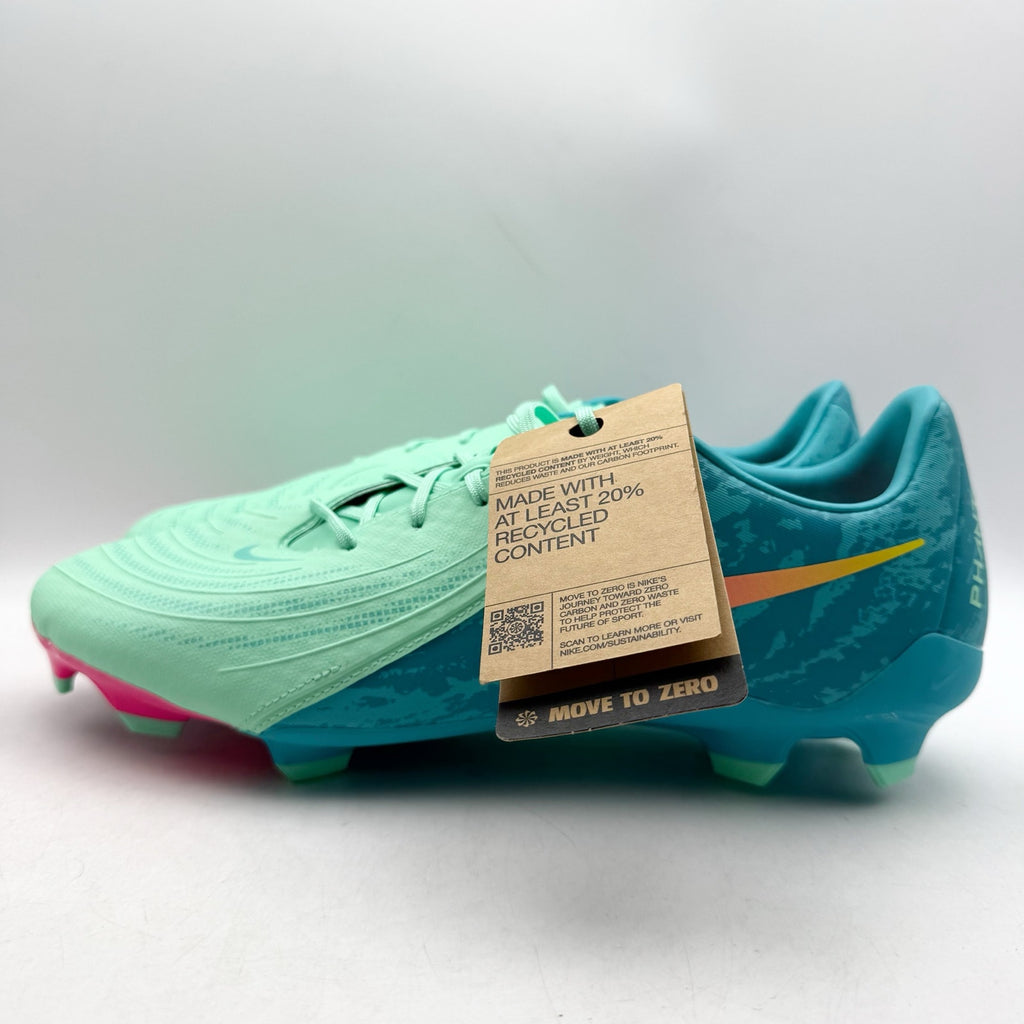 Nike Mens Phantom GX 2 Academy LV8 MG Soccer Cleats US 11.5 Green FJ2553 NWOB