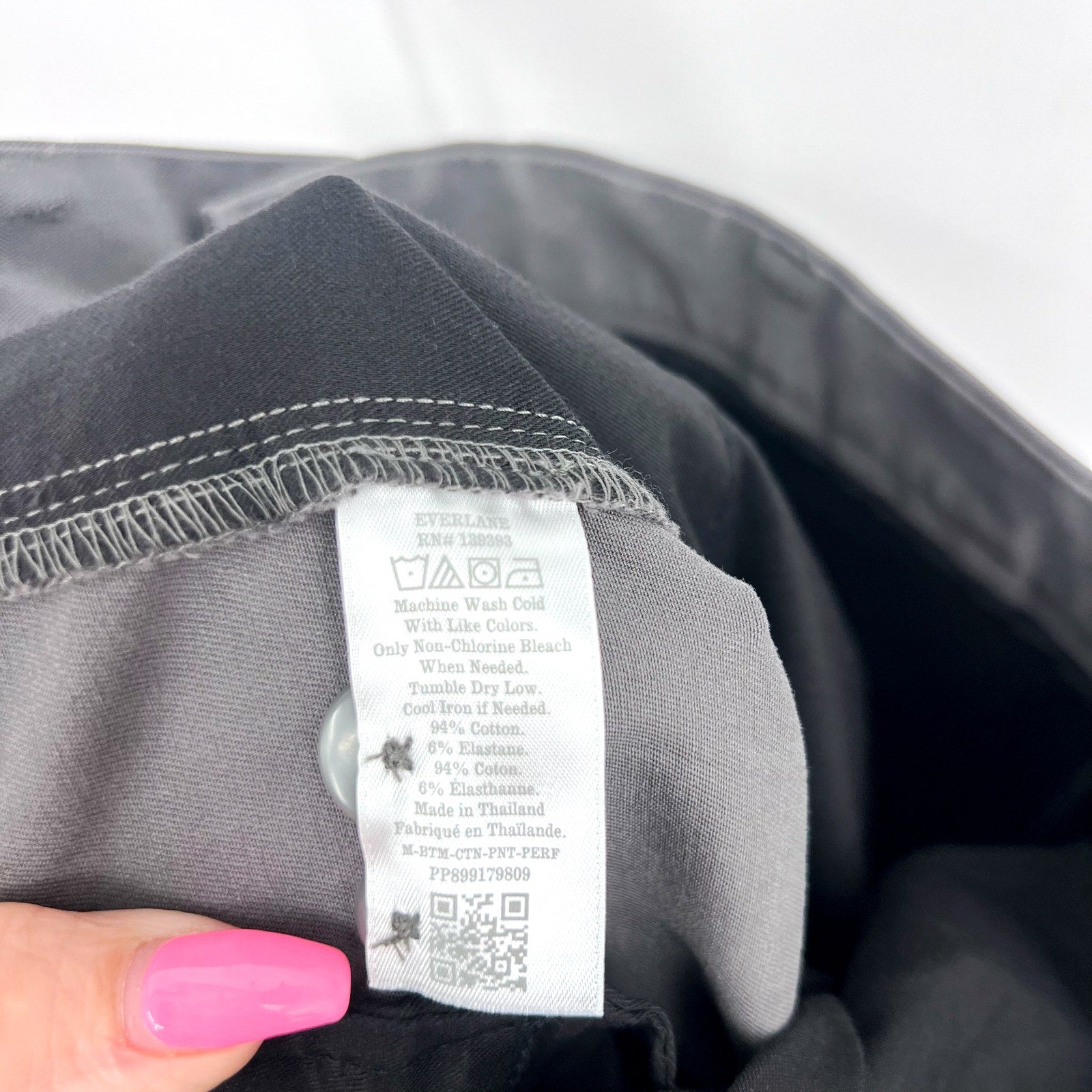 EVERLANE UNIFORM Men's The Performance Chino 29x30 Slate Grey Stretch Pants NWT