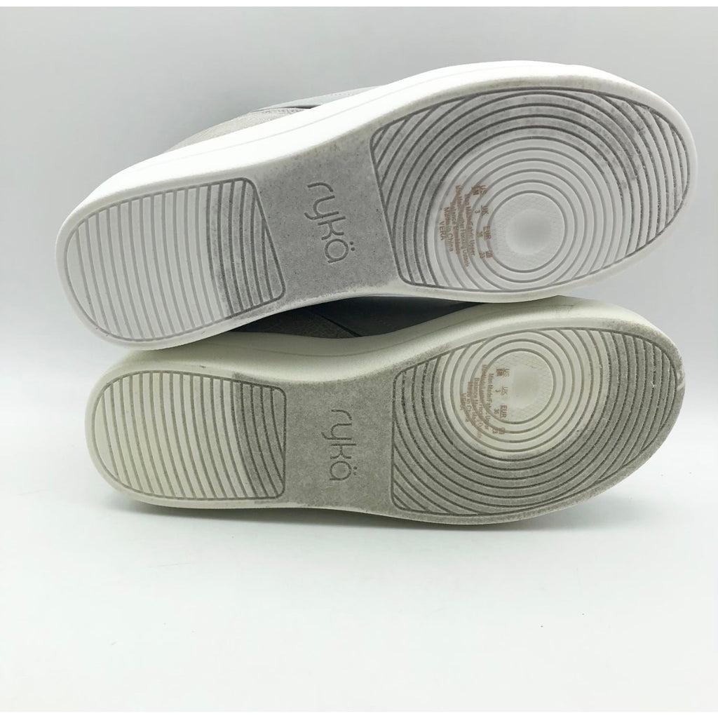 Ryka Womens Vera Wedge Casual Sneakers US 6 M EU 36 Grey Knit NIB