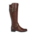Naturalizer Womens Jessie Knee High Riding Boots Size 7 EU 37 Cinnamon Brown NIB