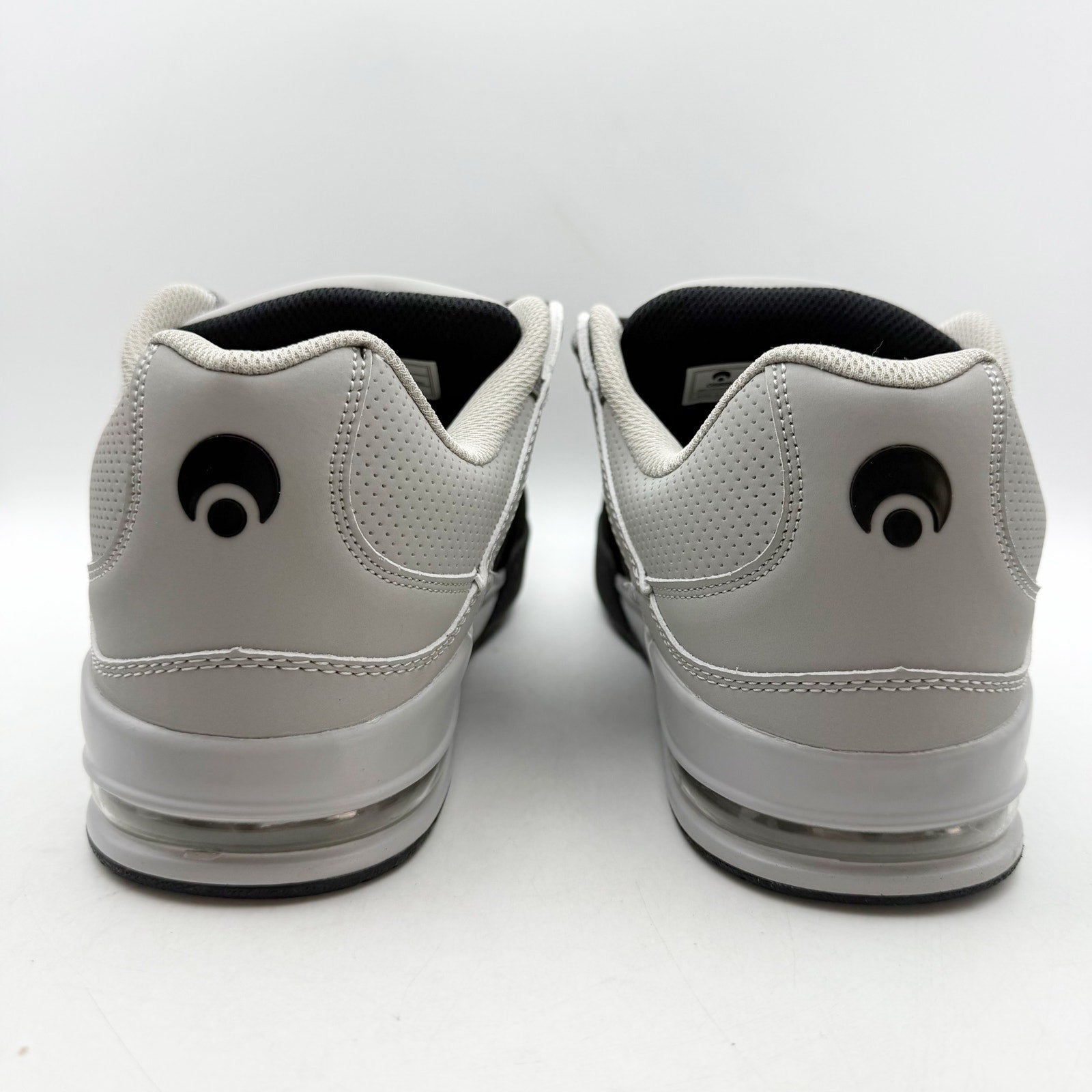 Osiris Mens Pixel Skate Sneakers US 10 EU 43 Grey Black Leather Team NIB