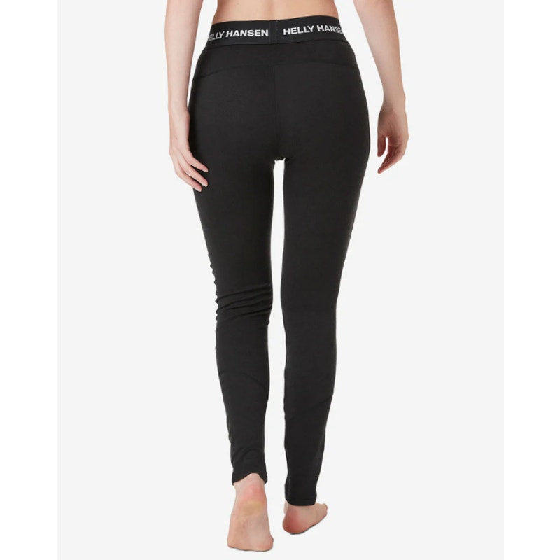 HELLY HANSEN Women's Lifa Merino Pants Black Base Layer Midweight MEDIUM
