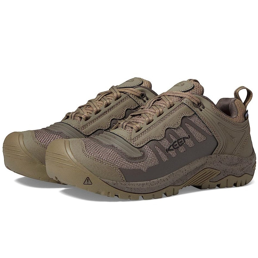 KEEN Utility Mens Reno KBF Work Shoes Size 7.5 Wide Grey Waterproof Soft Toe NIB
