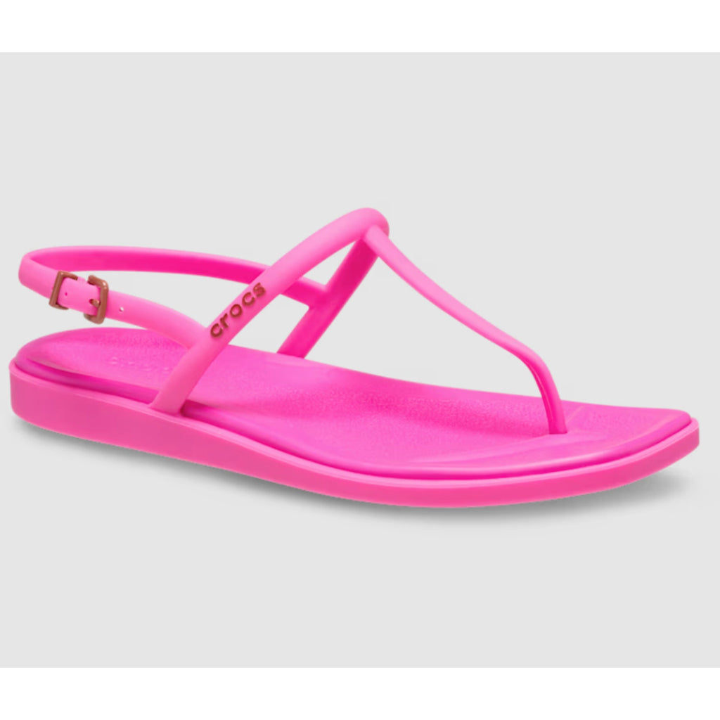 Crocs Women's Miami Thong Sandal Size 11 Dragon Fruit Pink Flip Flop NWT
