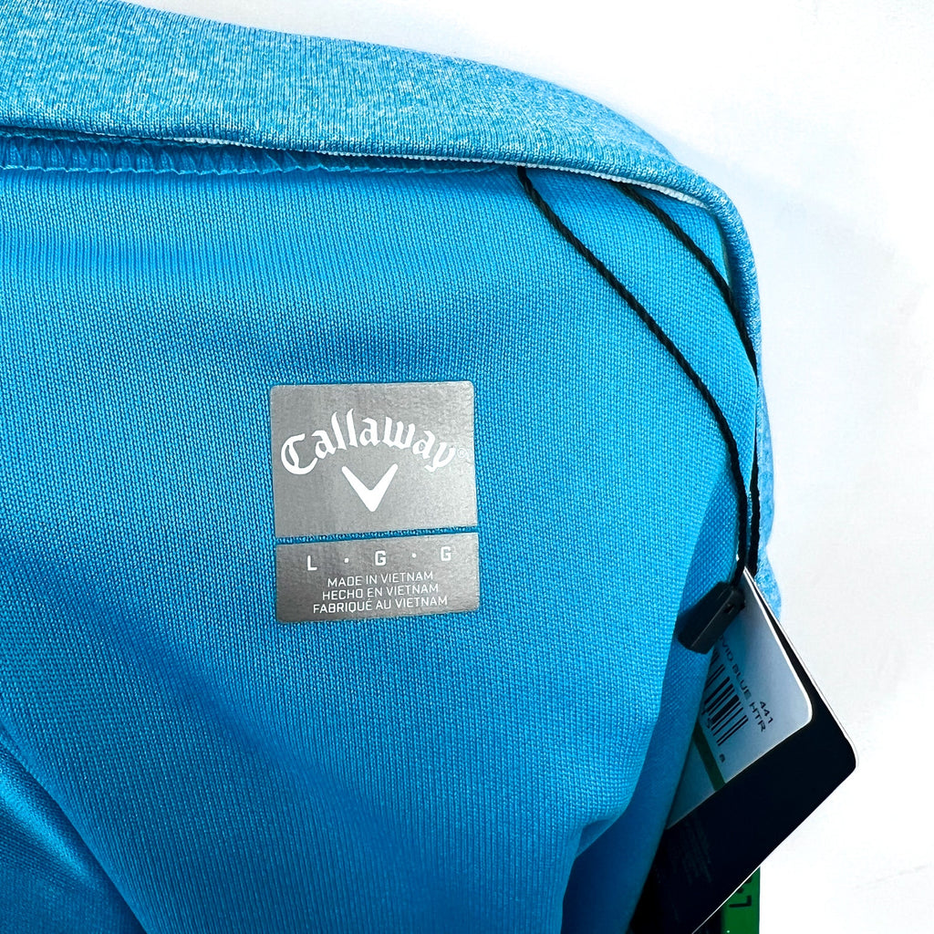 CALLAWAY Women's Opti Dri TrueSculpt Golf Skort Large Vivid Blue Heather NWT