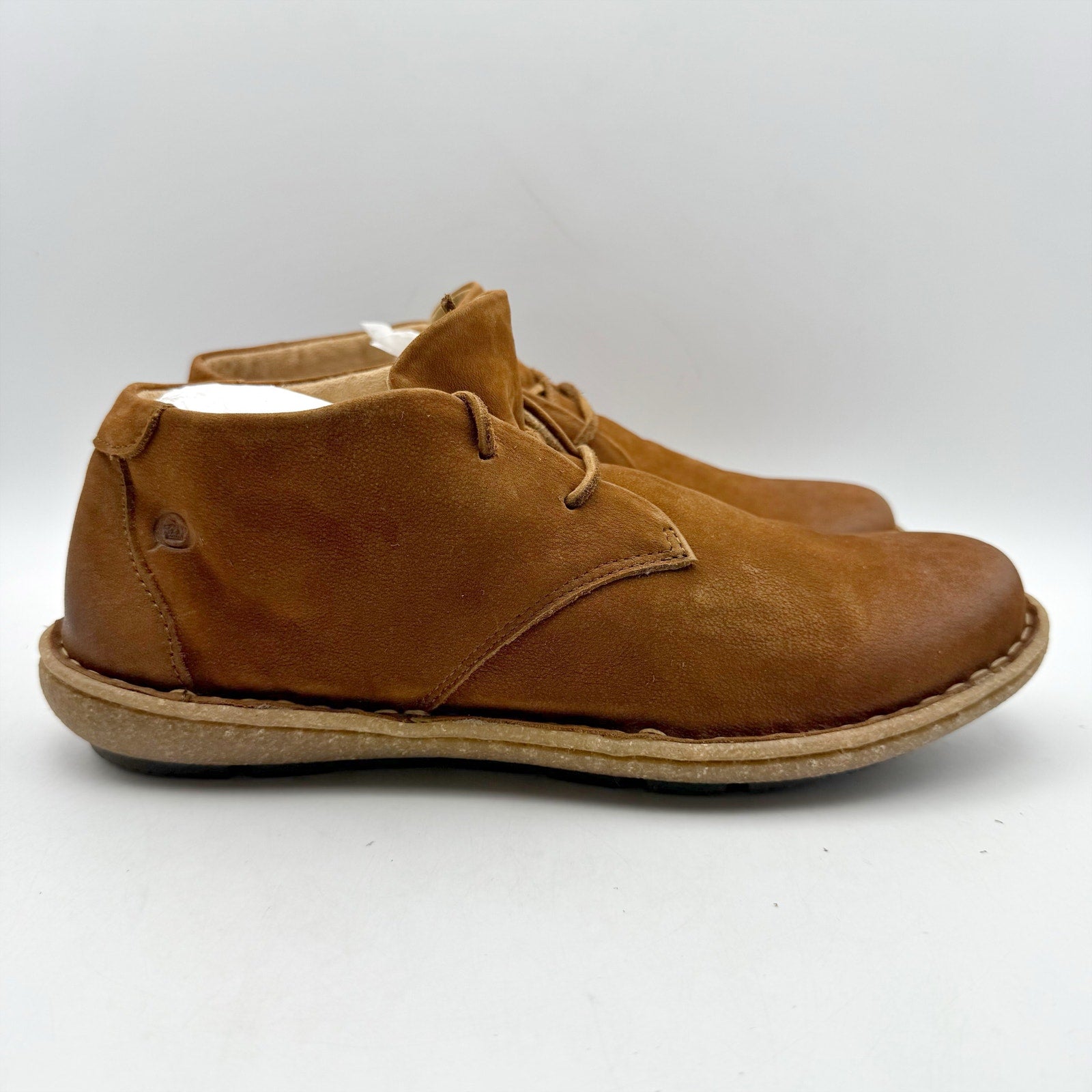 Born Womens Nuala ll Ankle Booties US 9 EU 39.5 Brown Nubuck Leather NWOB