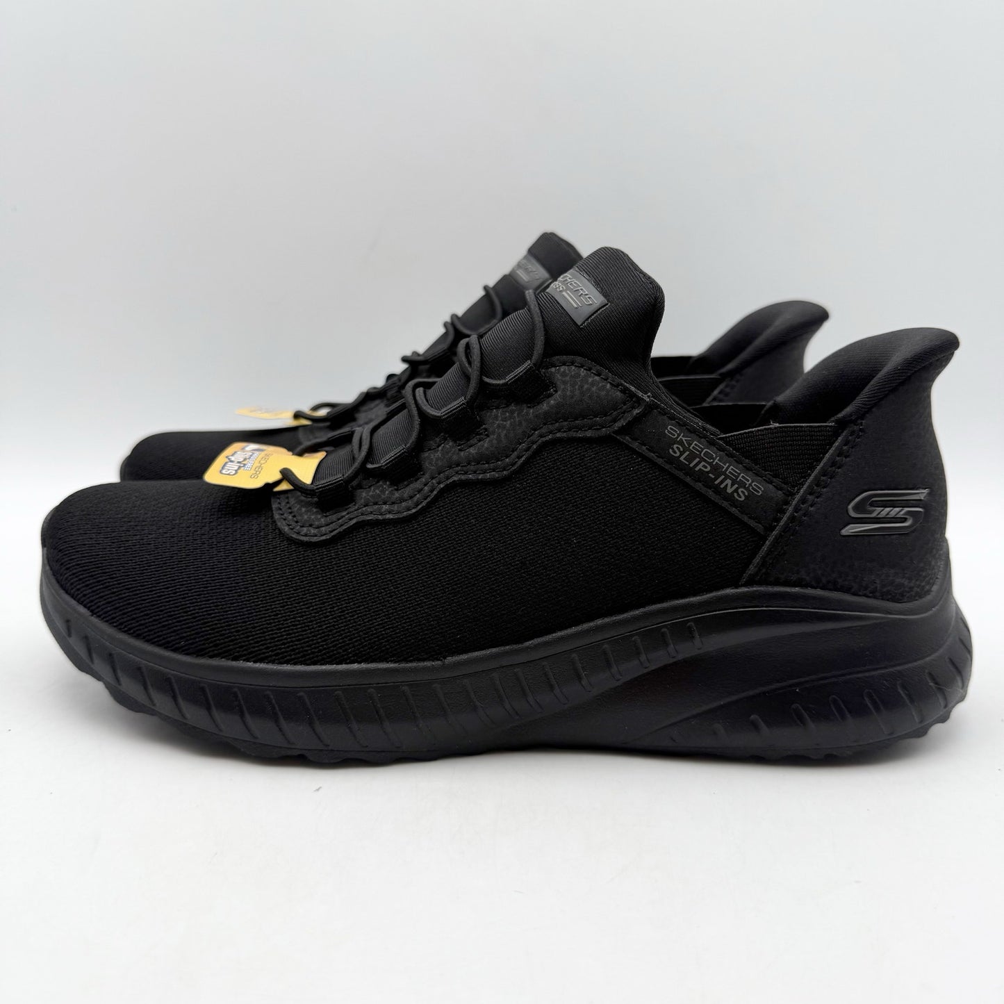 Skechers Bobs Womens Squad Chaos Daily Inspiration Sneakers US 7 Black NIB