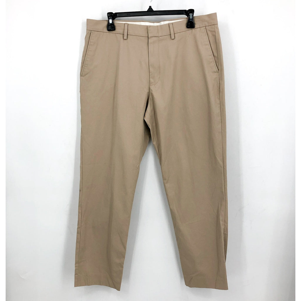 J.CREW Men's Ludlow Classic-Fit Pants 34x30 Tan Cotton Twill Style 17249 NWOT