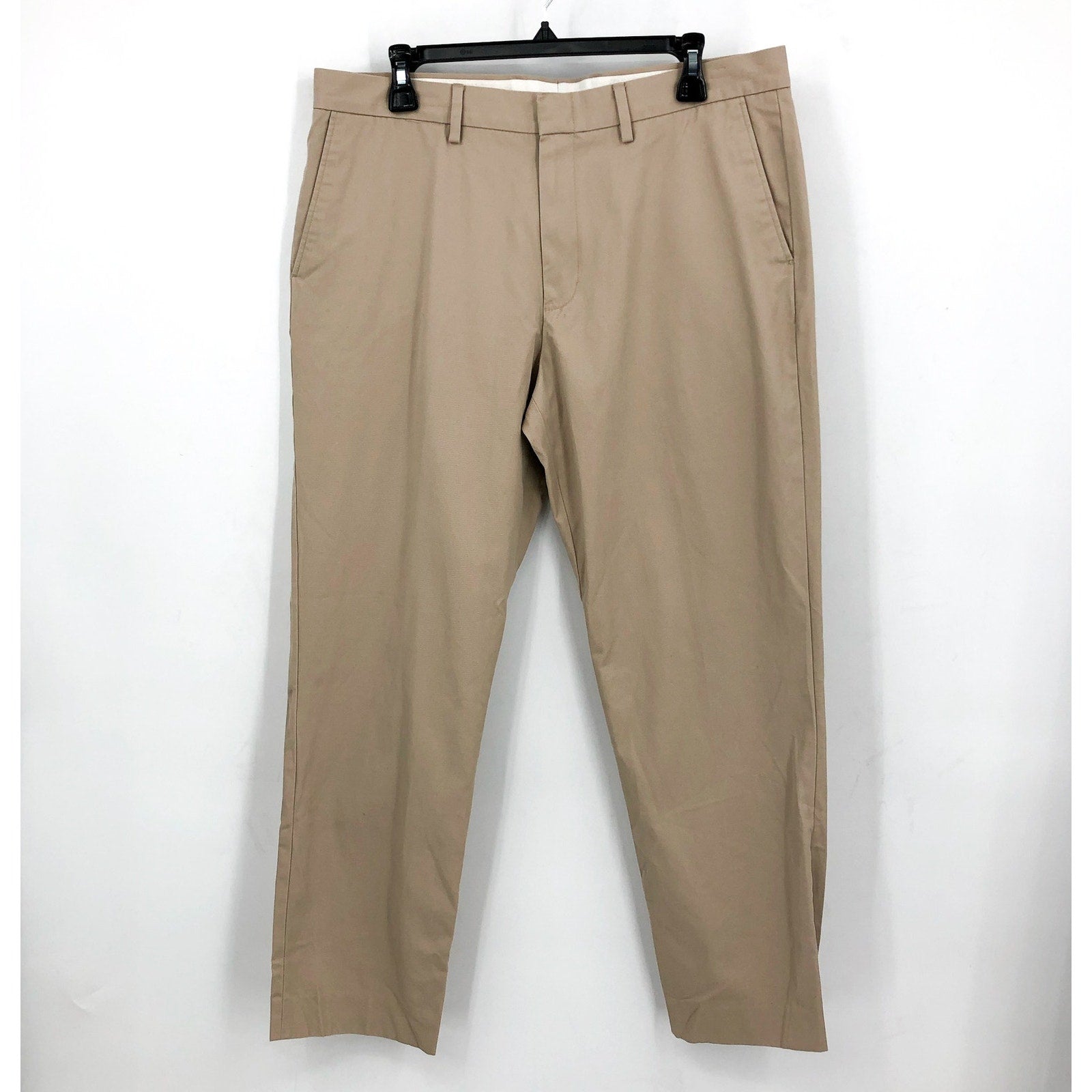 J.CREW Men's Ludlow Classic-Fit Pants 34x30 Tan Cotton Twill Style 17249 NWOT