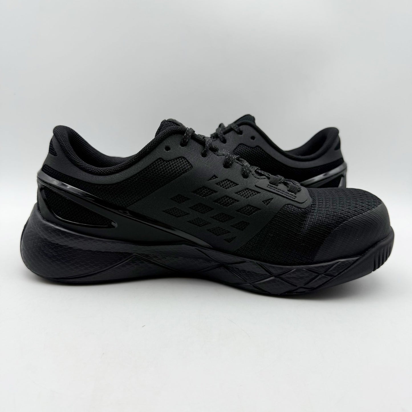 Reebok Womens Nanoflex TR EH Comp Toe Work Sneakers US 6.5 Wide Black NIB