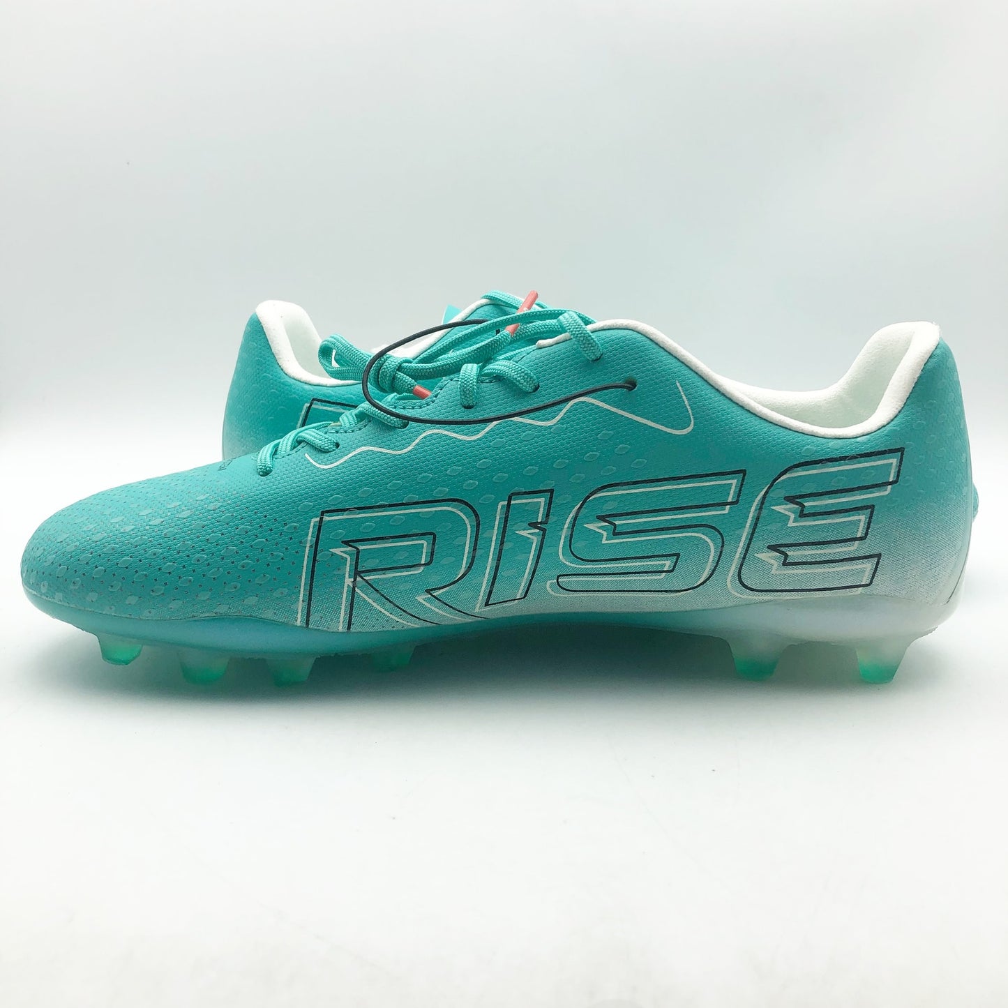 IDA Women's Rise Club FG Molded Soccer Cleats Size 9.5 Teal White NWOB
