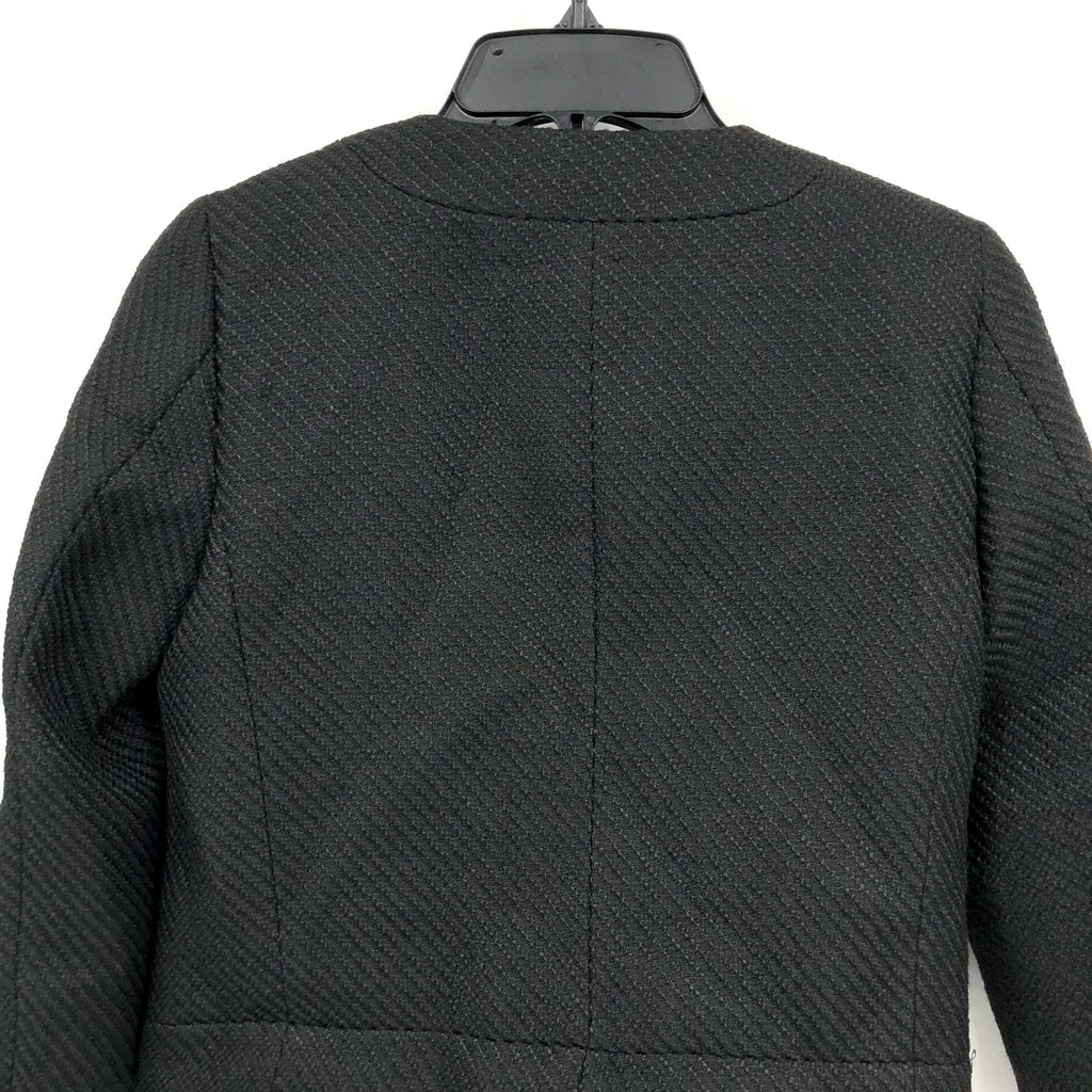 J.Crew Womens Tweed Lady Jacket 00 Petite True Black Blazer BS929 NWT