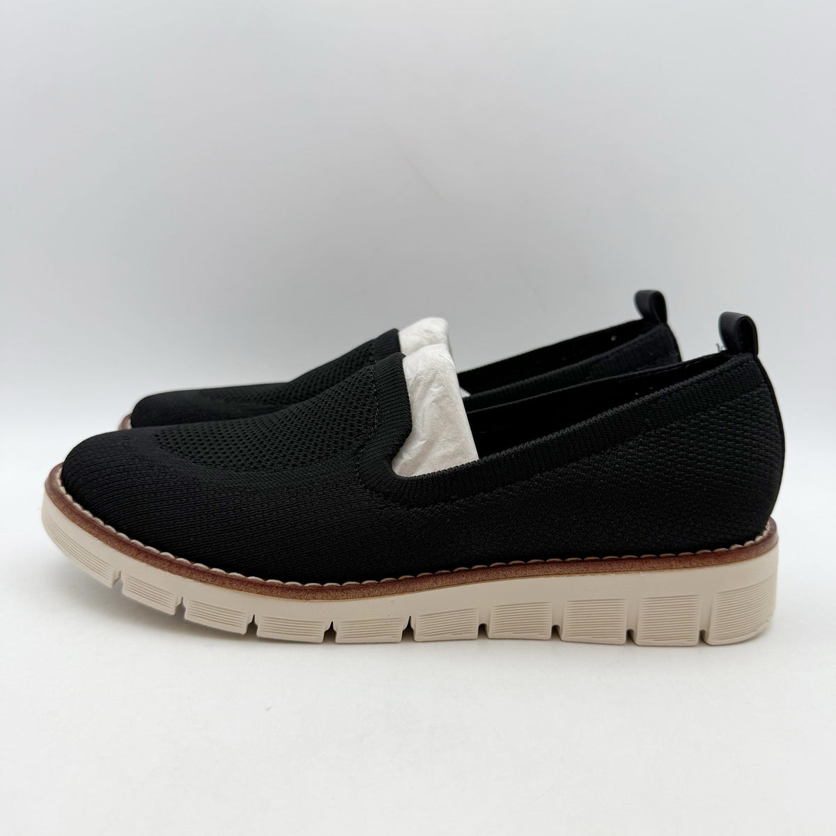 Easy Spirit Womens Valina Casual Shoes Size 6 M Black Slip On Loafers NIB