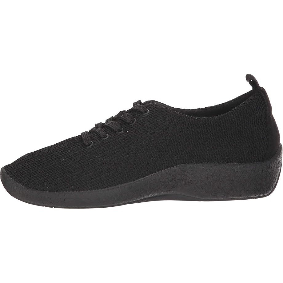 Arcopedico Womens Net 3 Oxford Sneakers EU 39 US 8-8.5 Black Knit NWOB
