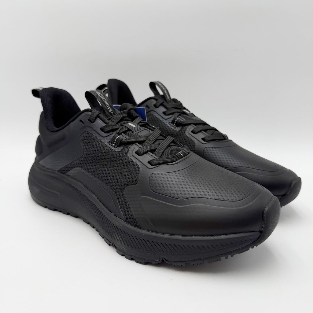 Shoes for Crews Mens Crossing Work Shoe US 7.5 Wide Black SR Water Resistant NIB