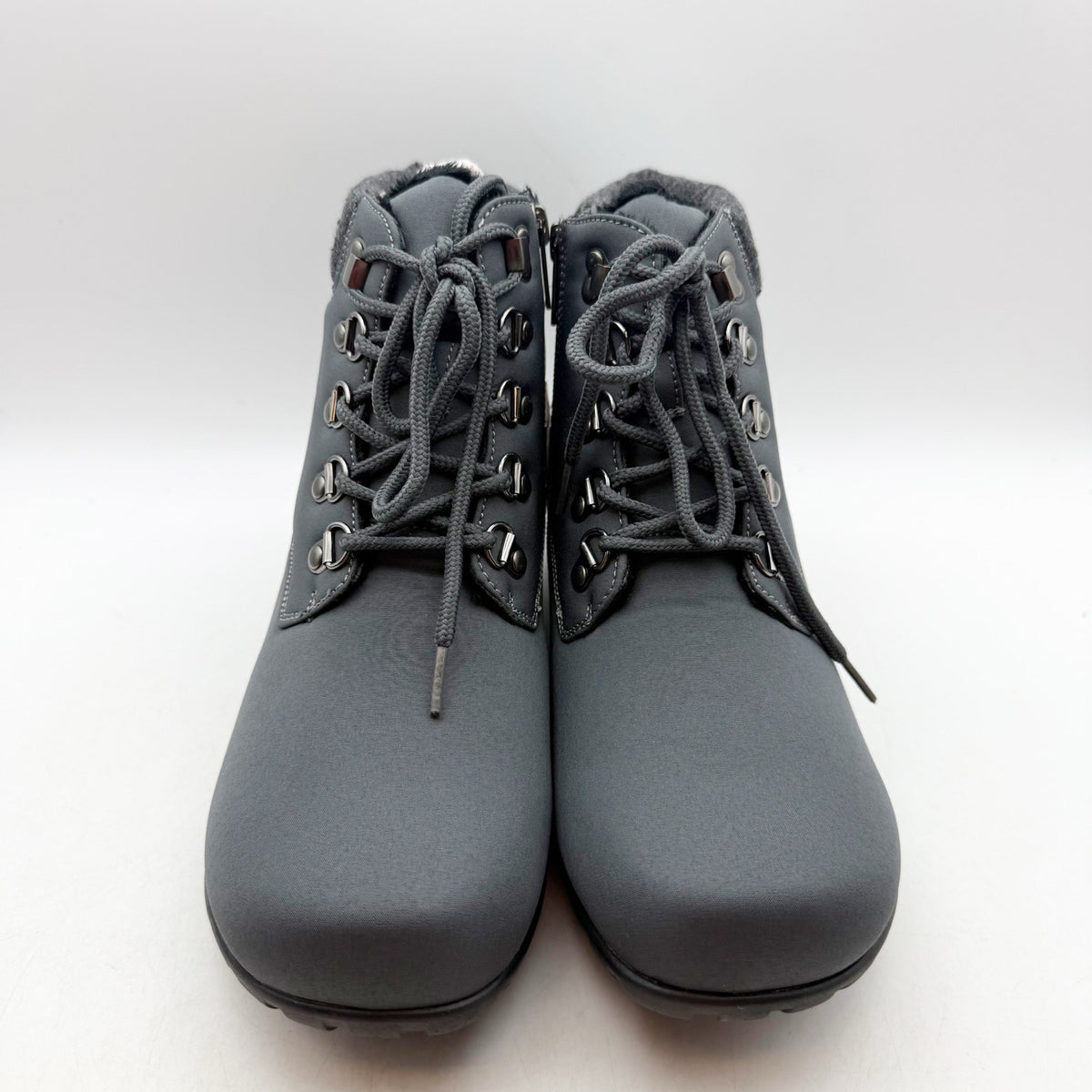 Propet Womens Dani Ankle Boots Size 9.5 M Grey Water Resistant Insulated NIB