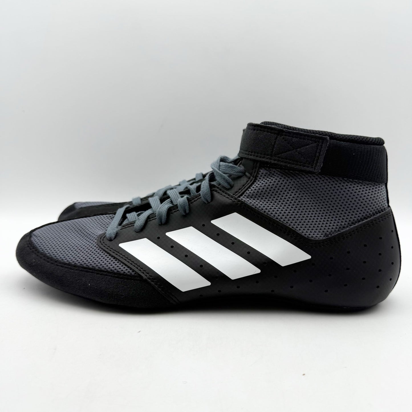 Adidas Mens Mat Hog 2.0 Wrestling Shoes US 9.5 Black White Athletic NWOB