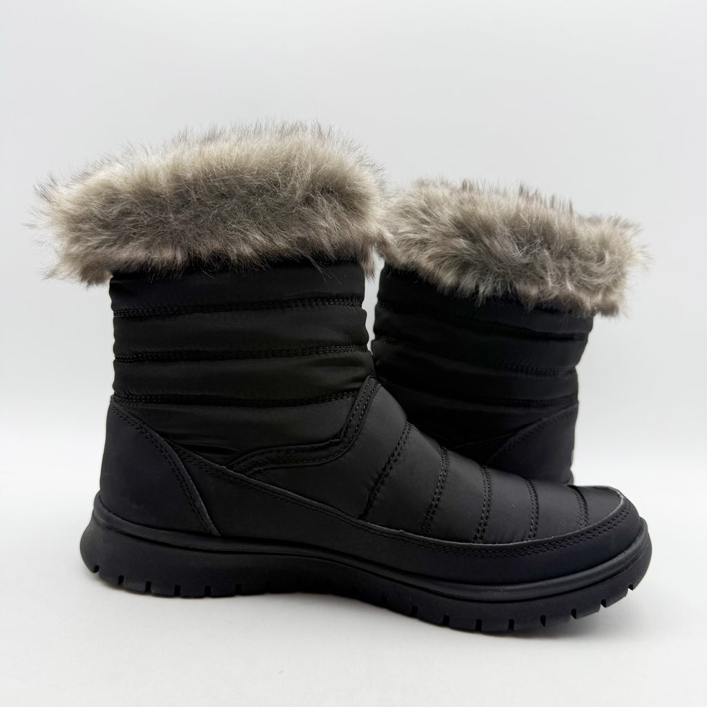 Ryka Womens Suzy Winter Boots Size 5.5 M EU 35.5 Black Water Repellent NIB