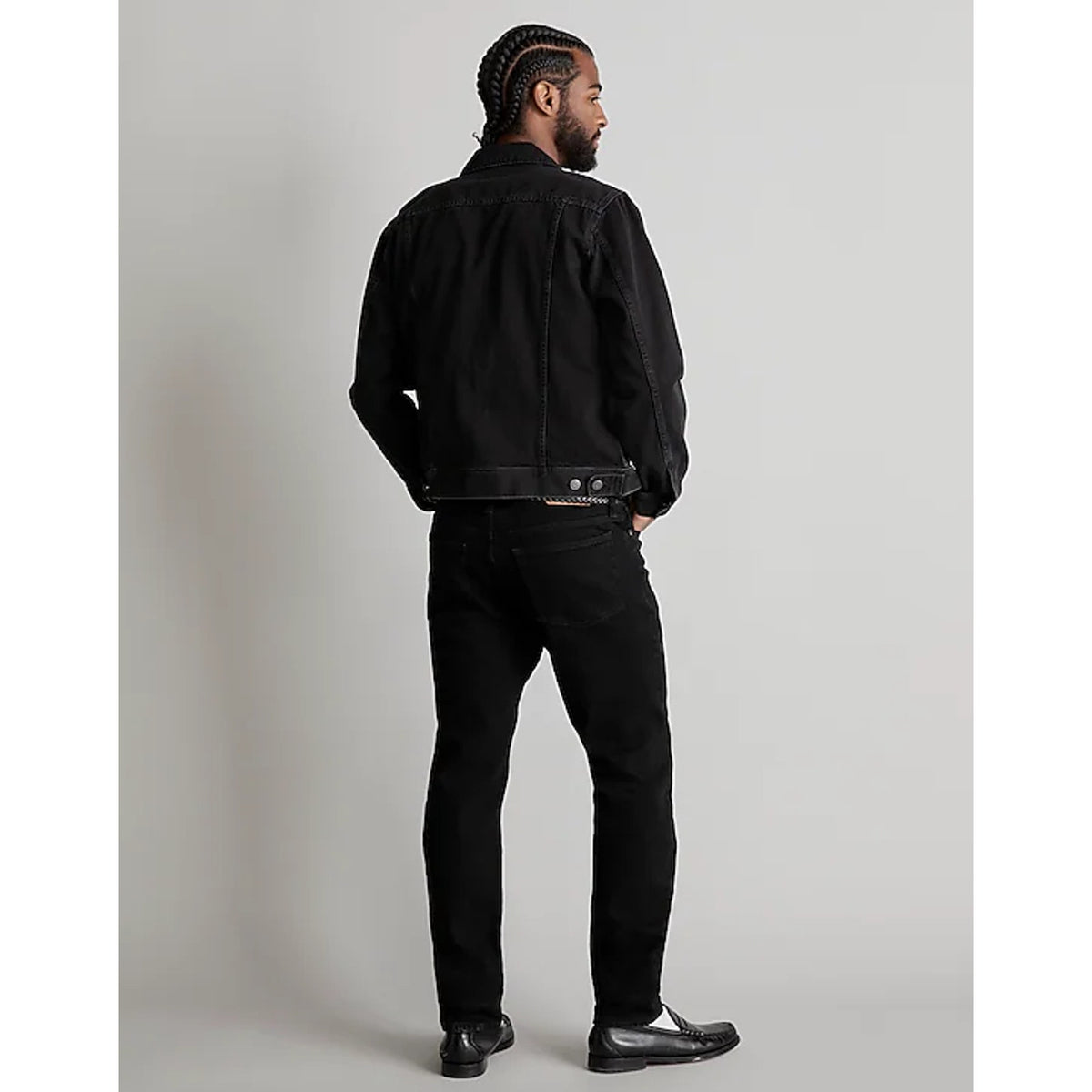 MADEWELL Men's Athletic Slim Jean 28x30 Black Bainhart Wash ND478 COOLMAX NWT