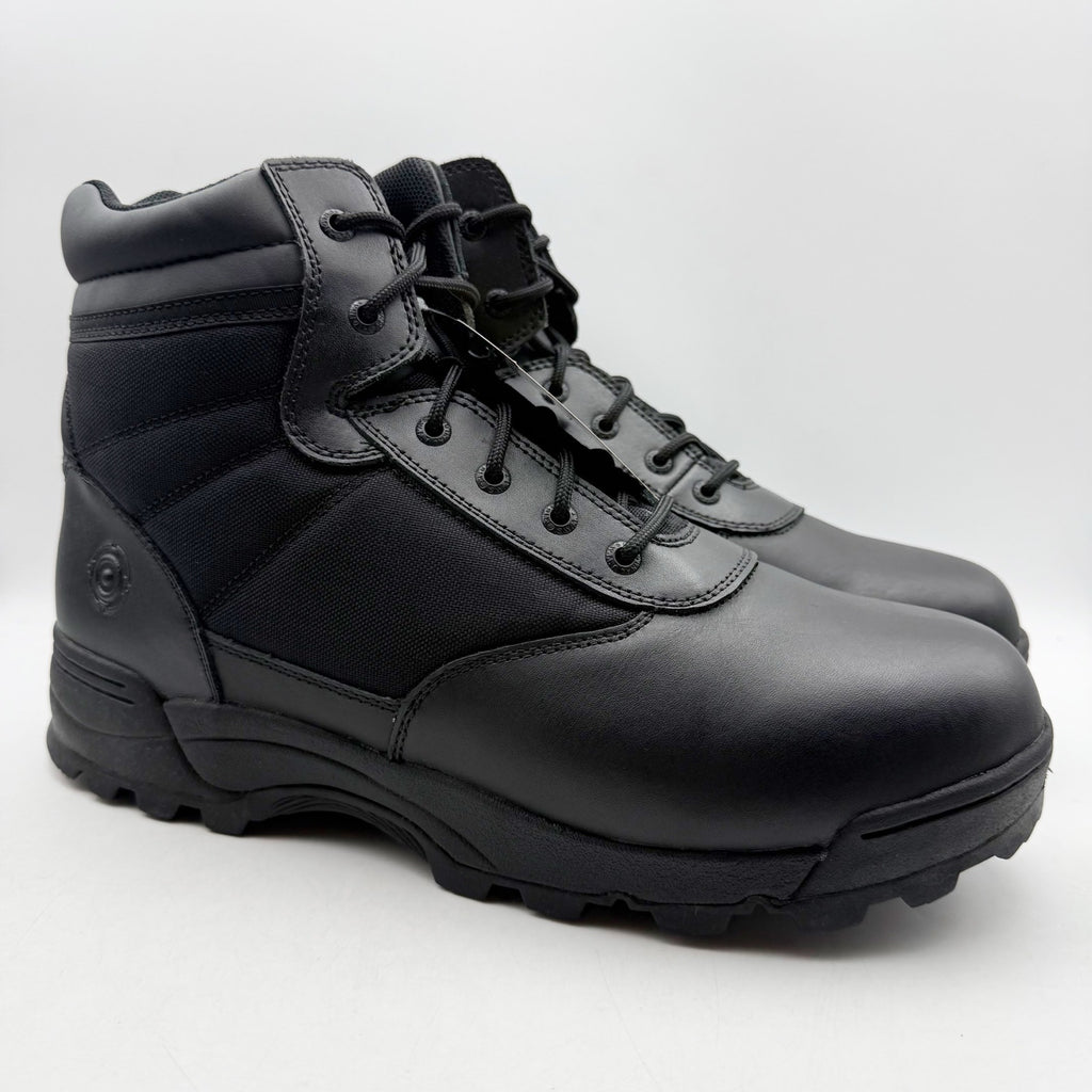 Original S.W.A.T. Mens Classic 6" Boots US 15 Wide Black Side-Zip SR NIB