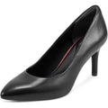 Rockport Womens Total Motion 75mm Pointy Toe Pumps Size 8.5 Black Heels NWOB