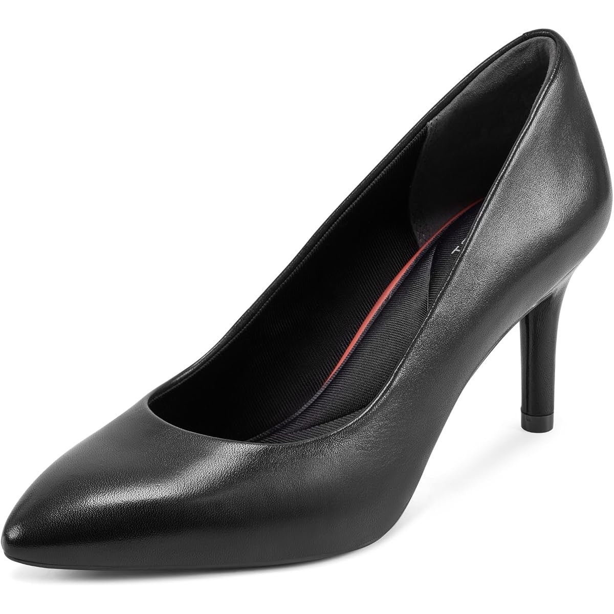 Rockport Womens Total Motion 75mm Pointy Toe Pumps Size 8.5 Black Heels NWOB