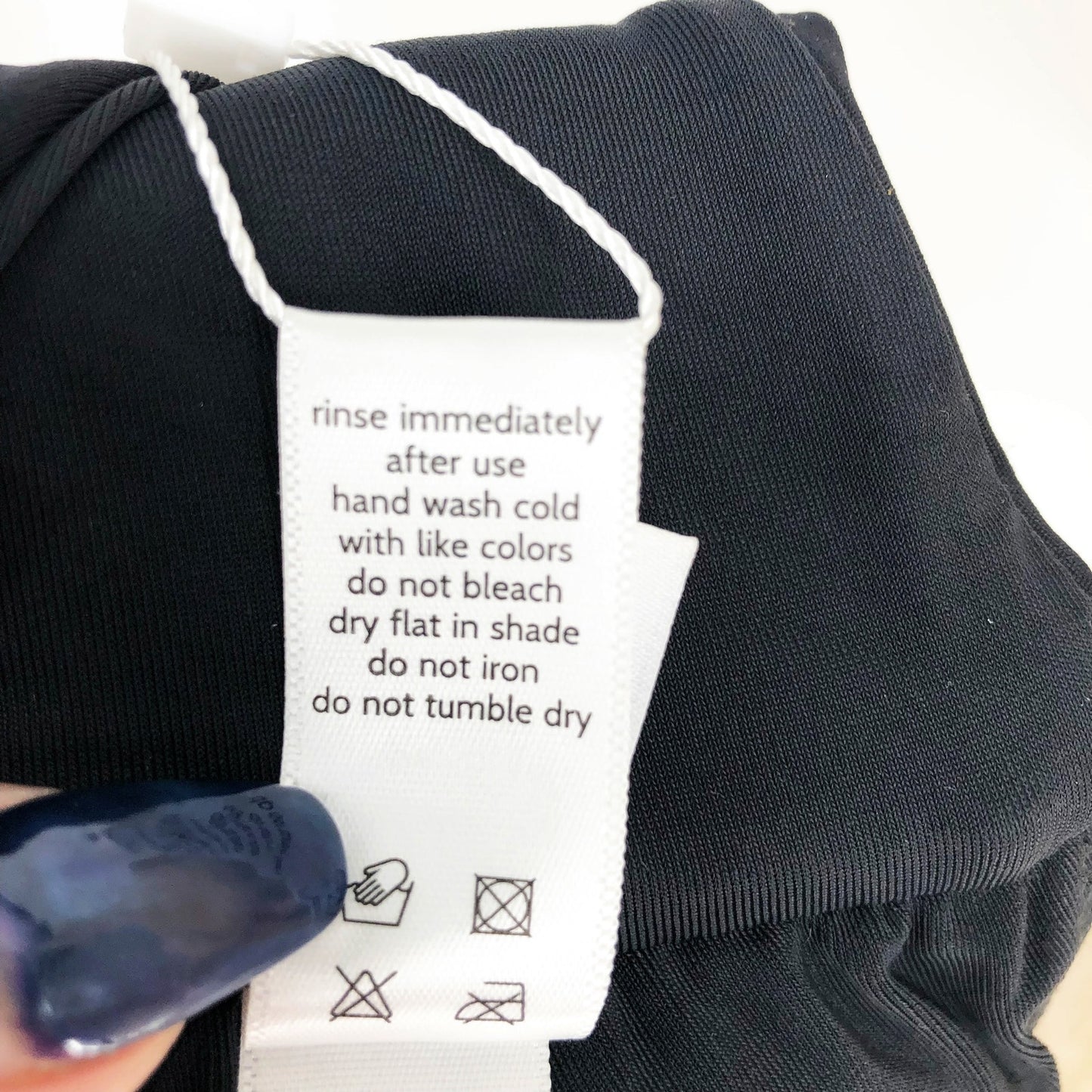 ANDIE SWIM The Scala Bikini Top Size Medium Black Bandeau Strapless