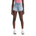 LEVI'S Womens 501 Original Fit Denim Shorts Size 28 US 6 Blue 56327-0407 NWT