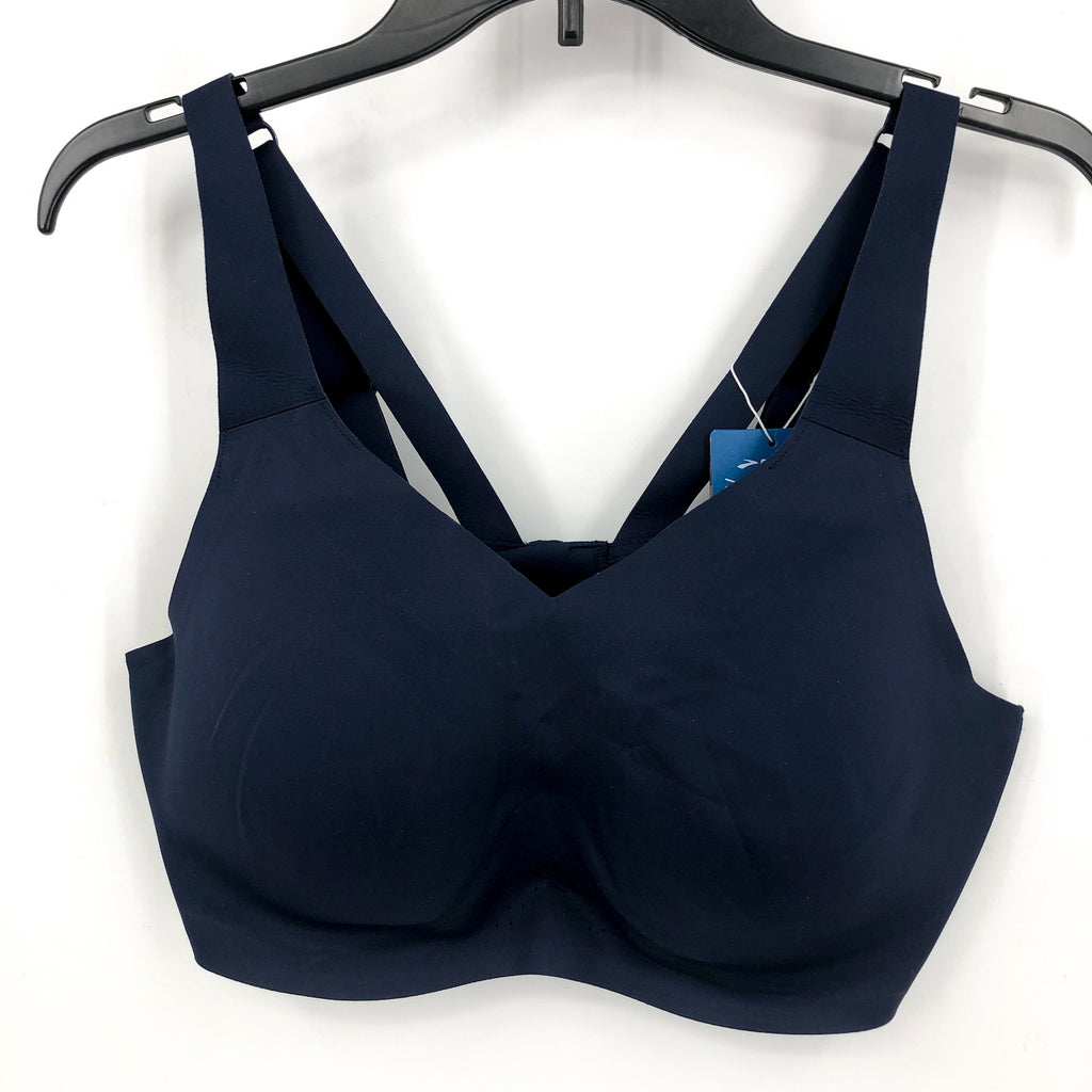 BROOKS Women's Dare Underwire Run Bra Size 38 E DD Navy Blue High Support NWT